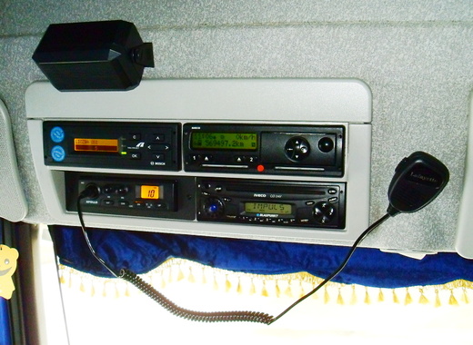 CB instalace - TIR, dodávky