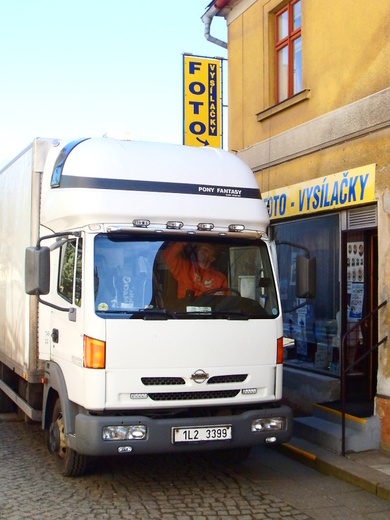CB instalace - TIR, dodávky